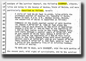Easements should be very specific - because the people who wrote them won't always be around.
