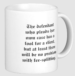 Abe Lincoln could have been talking about Mr. Victor, who has a real dummy for a client.