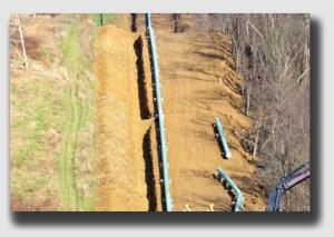 A pipeline runs through it - but how much elbow room was included in the easement?