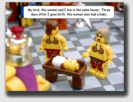 In this dramatic re-enactment, King Solomon faces a tough decision.
