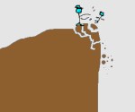 A user might anticipate he could fall off a cliff – but not that it would give way.