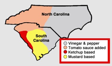 The scene of the mishap - Orangeburg - is n the center of South Carolina "mustard-based" country.