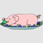 Big pigs get slaughtered ... The takeaway - write your release to be reasonable, or a court may ignore all of it.