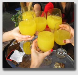 Too many mimosas, too little cleanup.