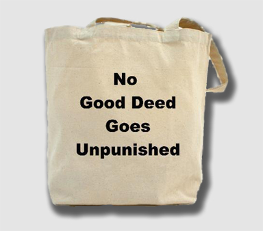 Ms. Title spent a lot of money in court defending herself against the Hoerners ... but she won this chic tote bag. She should read its message ... every day. 