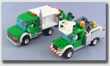 The tree crew we hired seemed sort of smallish, bu they had really cool trucks ...