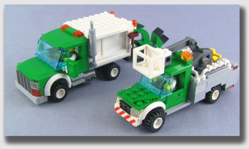 The tree crew we hired seemed sort of smallish, but they had really cool trucks ...