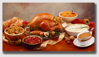 Dinner will have to wait for the game