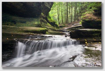 You can see why Hocking Hills is a good place for a park.