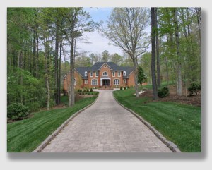 The Doucettes had a serviceable driveway.