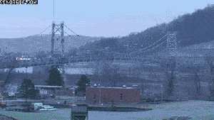 The bridge was down ... something like this ...