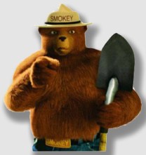 Smokey Bear says, 