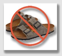 ... not for Birkenstocks.