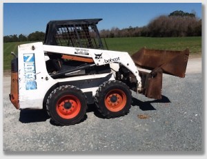 A Bobcat of the type that Keith misused ...