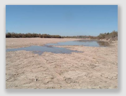 This is what the mighty Colorado used to look like when it met the Sea of Cortez, a victim of too many riparian rights holders taking too much water, A recent agreement between the U.S. and Mexico has improved matters, but not a lot. 