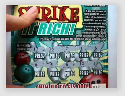 The Court of Appeals was not inclined to see Jim Brewer get a winning lottery ticket...